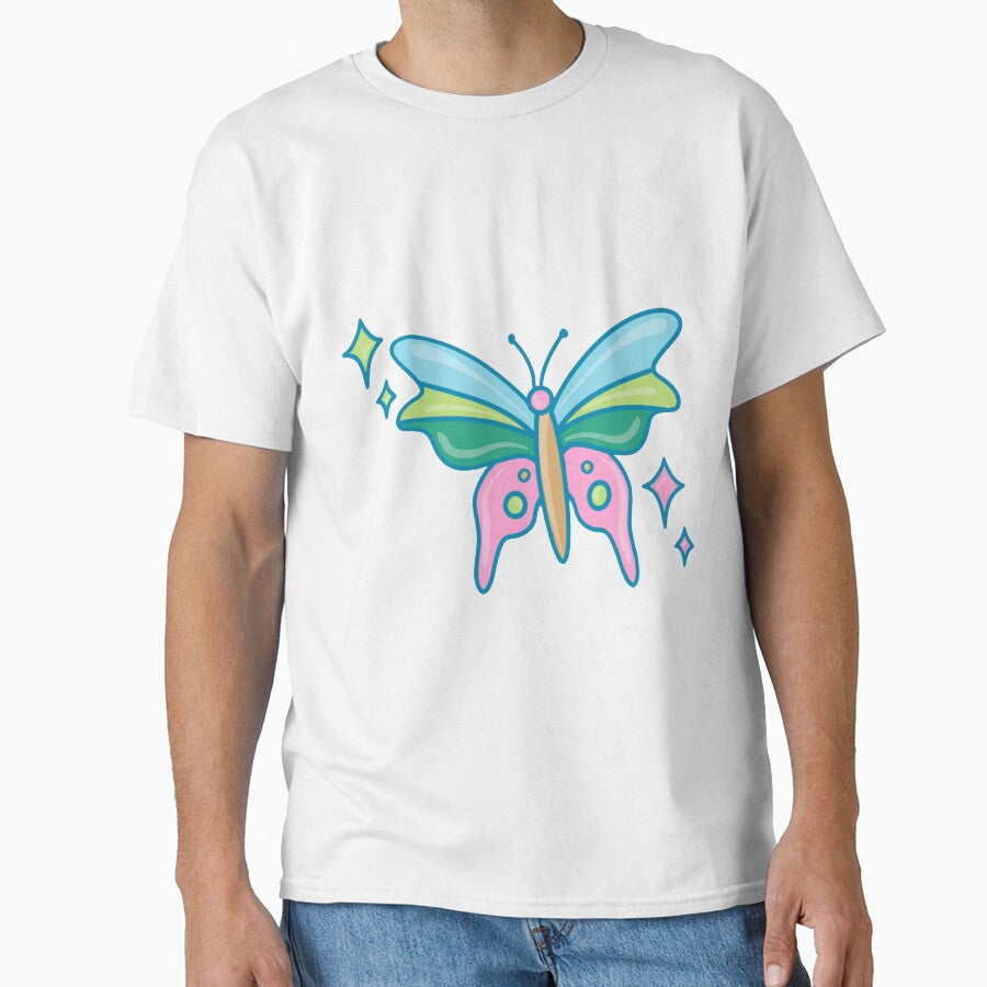 Y2K Butterfly by danielelsaney T-Shirts, Hoodie, Sweatshirt | BlankRebels.com (Image 1)
