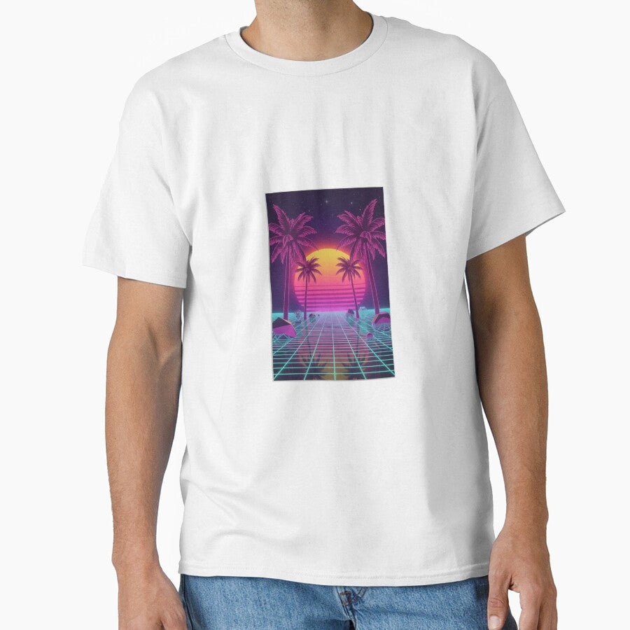 vaporwave aesthetic by SAOUIDI T-Shirts, Hoodie, Sweatshirt | BlankRebels.com (Image 1)