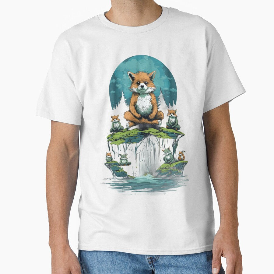 Zen Menagerie: Yoga with a Wild Twist by pickaxflapper0p T-Shirts, Hoodie, Sweatshirt | BlankRebels.com (Image 1)