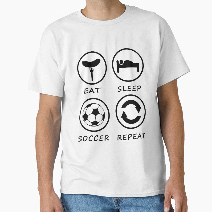 Eat Sleep Soccer Repeat by teledesign