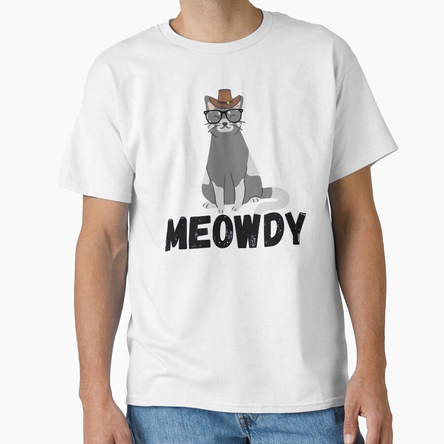Meowdy. Texas Cat Meme by ronaldsonou T-Shirts, Hoodie, Sweatshirt | BlankRebels.com (Image 1)