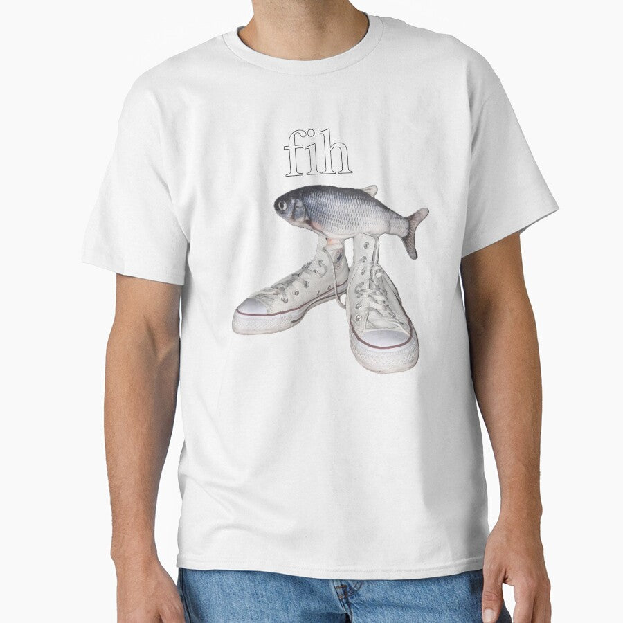 Fih Meme Classic T-shirt by Benjamstudio