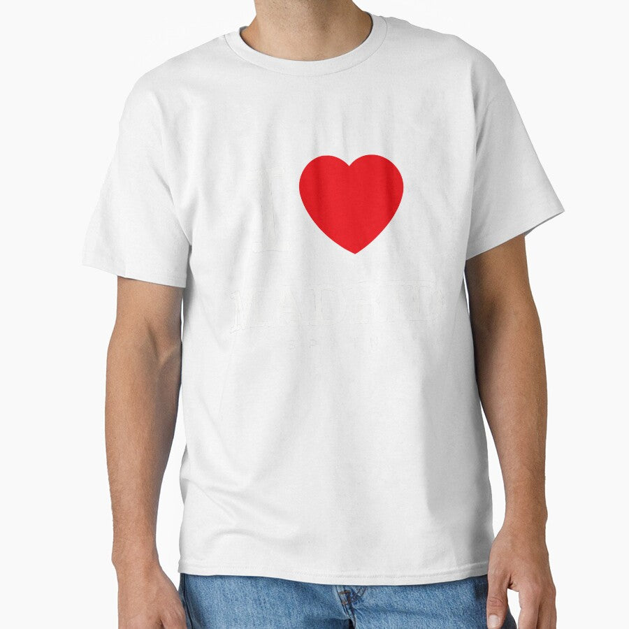 I Love Madrid Spain Novelty Graphic by AmeliaDahnay
