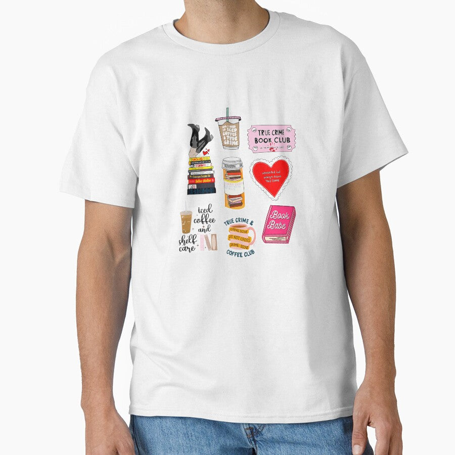 TRUE CRIME BOOK CLUB PACK by Lauren Rosenberger T-Shirts, Hoodie, Sweatshirt | BlankRebels.com (Image 1)