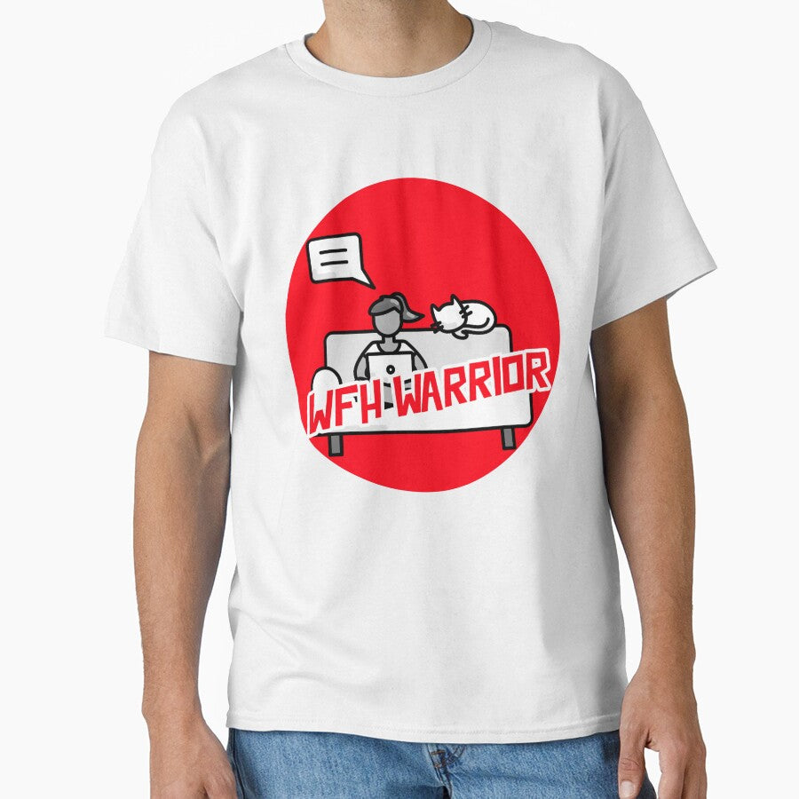Work From Home Warrior (Cat Lady 2 Edition) by wexicangaming T-Shirts, Hoodie, Sweatshirt | BlankRebels.com (Image 1)