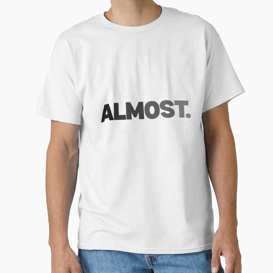Almost – Fading Word Minimal Aesthetic Typography Design | Emotional Relatable Quote Art by ArtisanBagel... (Image 1)