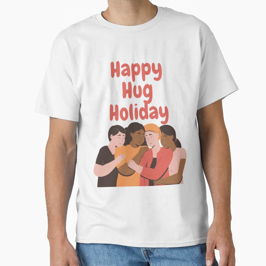 Happy Hug Holiday by Simo0455 T-Shirts, Hoodie, Sweatshirt | BlankRebels.com (Image 1)