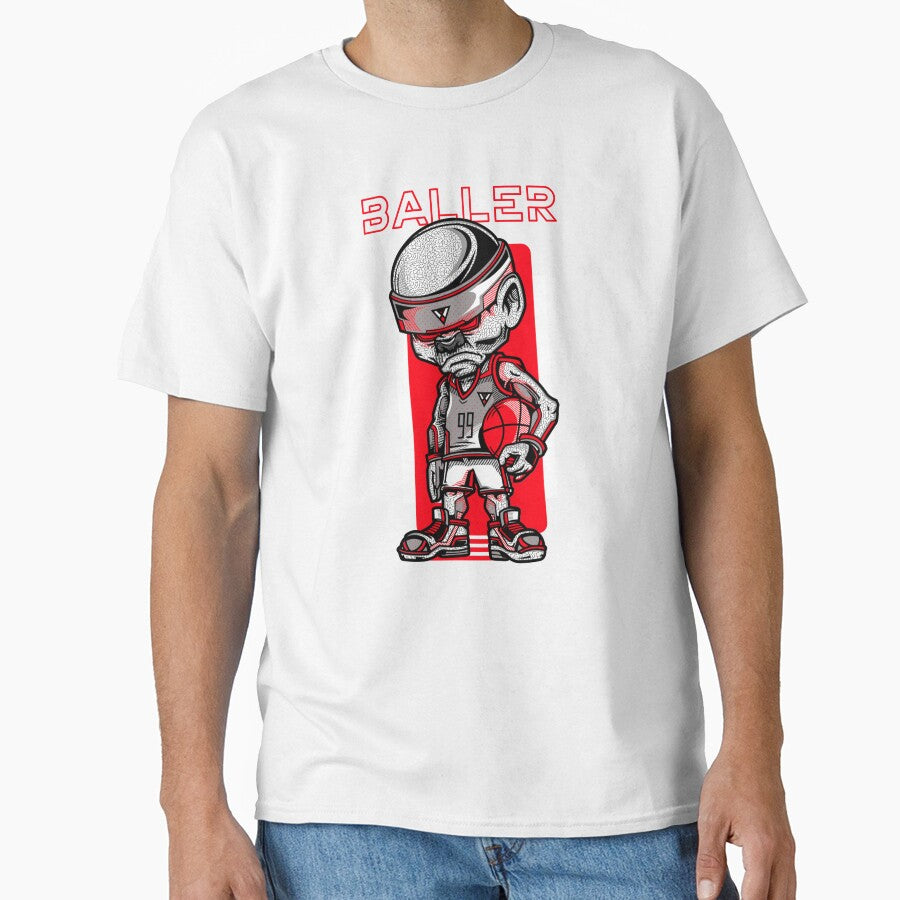 Basketball Funny Baller Sports Basketball Merch by Zuuag T-Shirts, Hoodie, Sweatshirt | BlankRebels.com (Image 1)