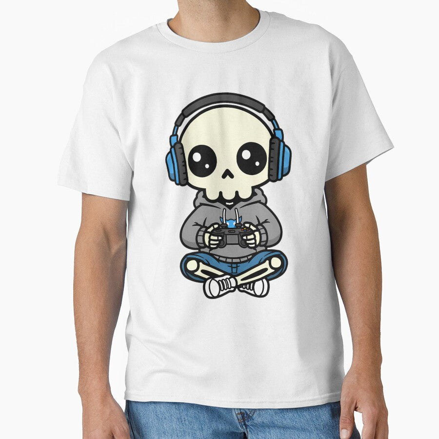 Gamer Boonis Skeleton by Boonis Skeleton T-Shirts, Hoodie, Sweatshirt | BlankRebels.com (Image 1)