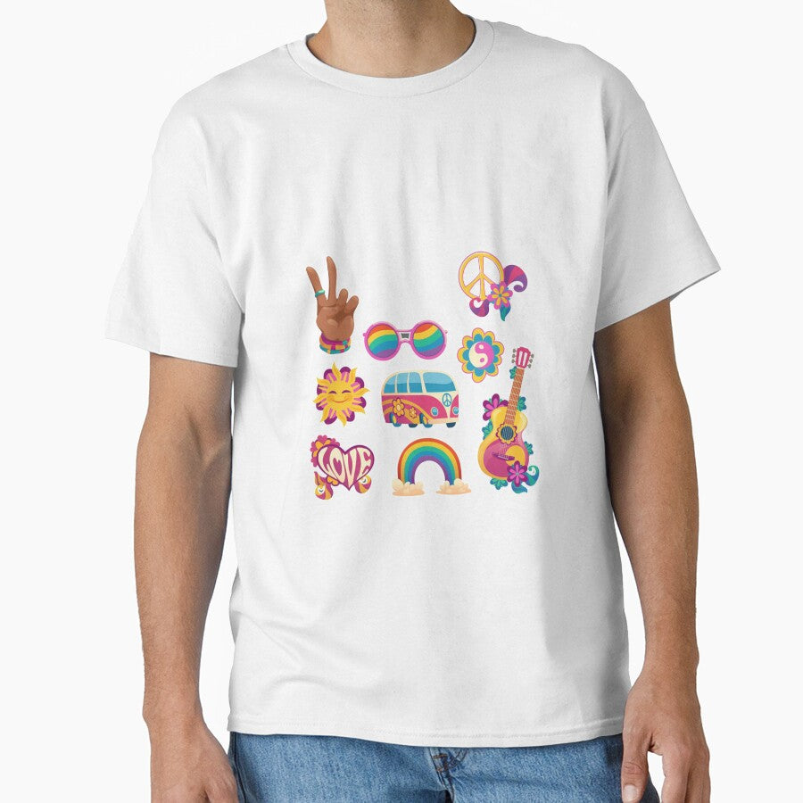 Hippie Loveheart by Simo200 T-Shirts, Hoodie, Sweatshirt | BlankRebels.com (Image 1)