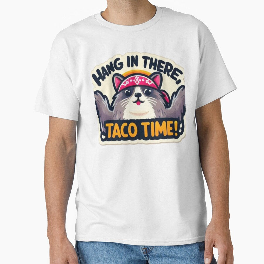 Hang In There, Taco Time by Myra365Art T-Shirts, Hoodie, Sweatshirt | BlankRebels.com (Image 1)