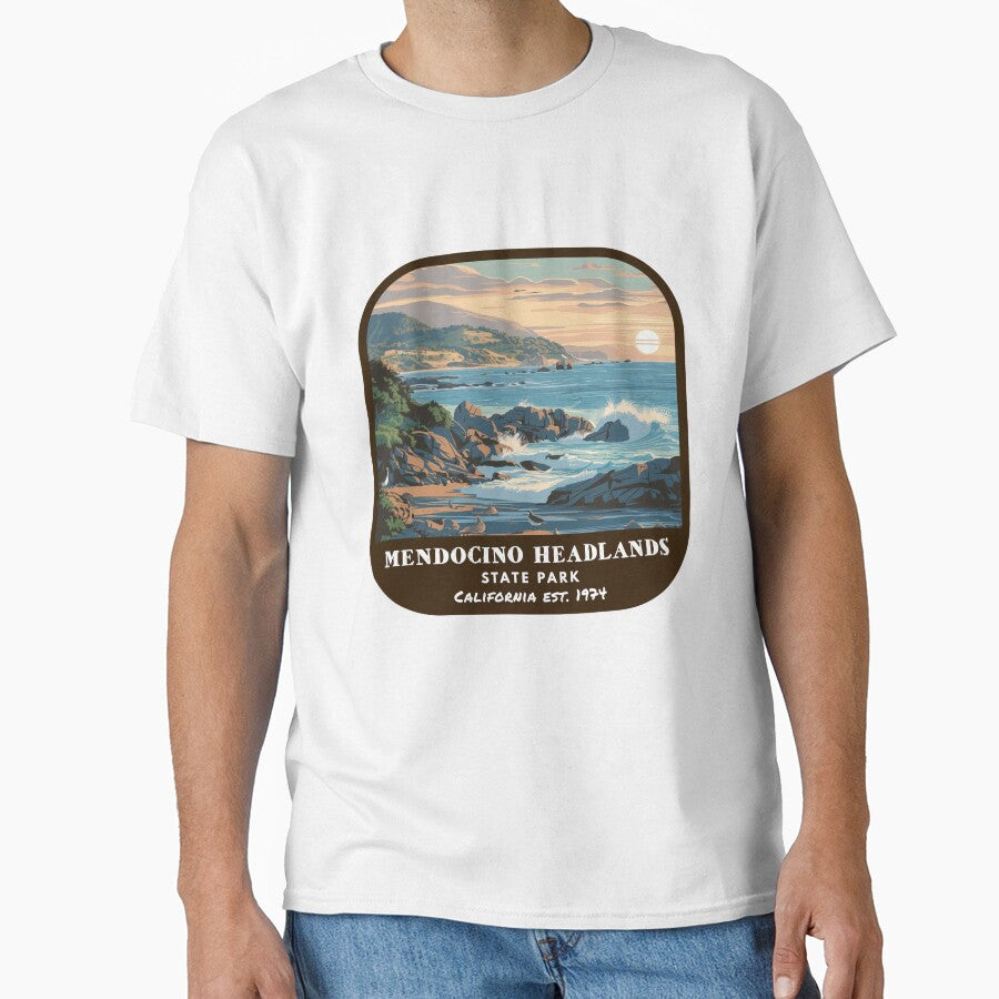 Vintage Mendocino Headlands State Park (California State Park) T-Shirts, Hoodie, Sweatshirt