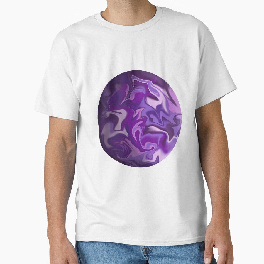 planetary, swirl, realistic, purple planet by Simplequeen T-Shirts, Hoodie, Sweatshirt | BlankRebels.com (Image 1)