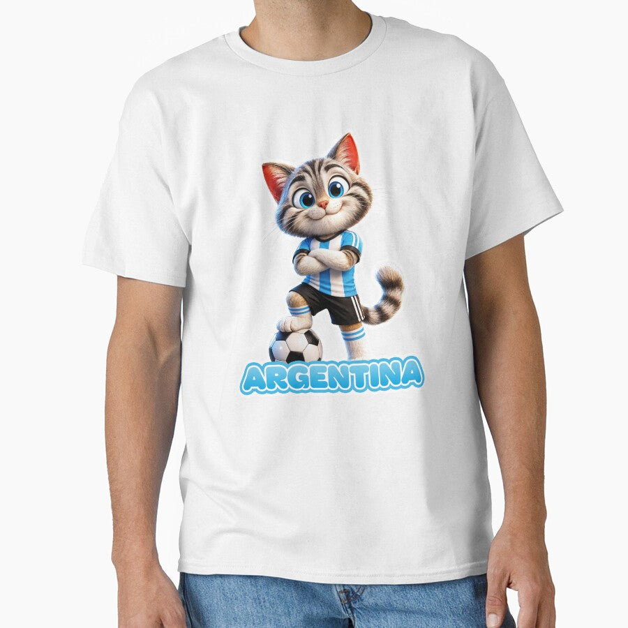 Sticker - Decal - Argentina Cat – Soccer Spirit by ForeverPrintsOK