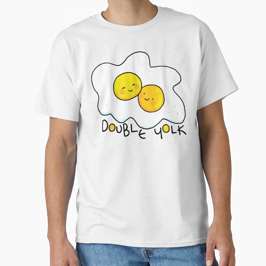 Double Yolk Egg Lovers - Pink by doodledate