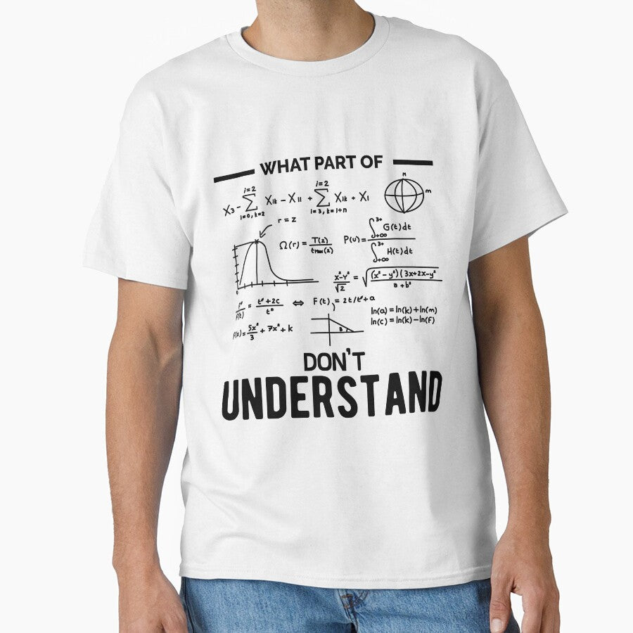 What Part Of Funny Mechanical Engineer Math by RETMANE T-Shirts, Hoodie, Sweatshirt | BlankRebels.com (Image 1)