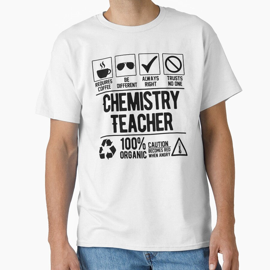 Chemistry Teacher by Graficof T-Shirts, Hoodie, Sweatshirt | BlankRebels.com (Image 1)
