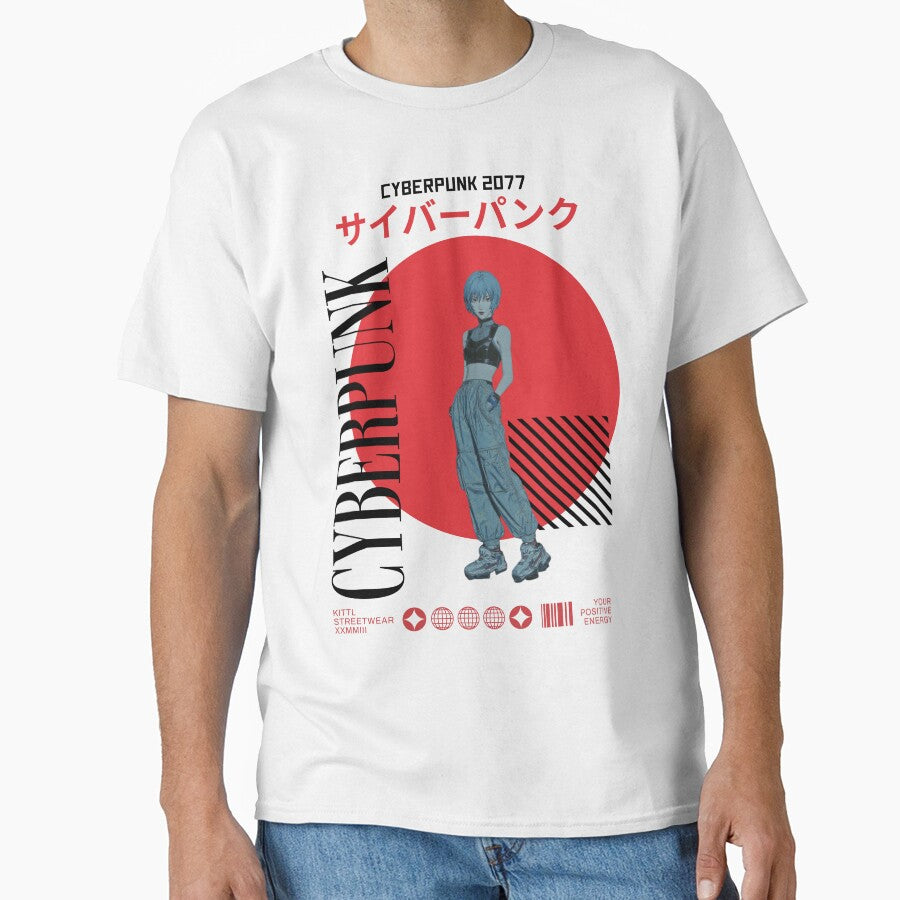 Rei Ayanami Neon Genesis Evangelion Y2K by VoidGarden T-Shirts, Hoodie, Sweatshirt | BlankRebels.com (Image 1)