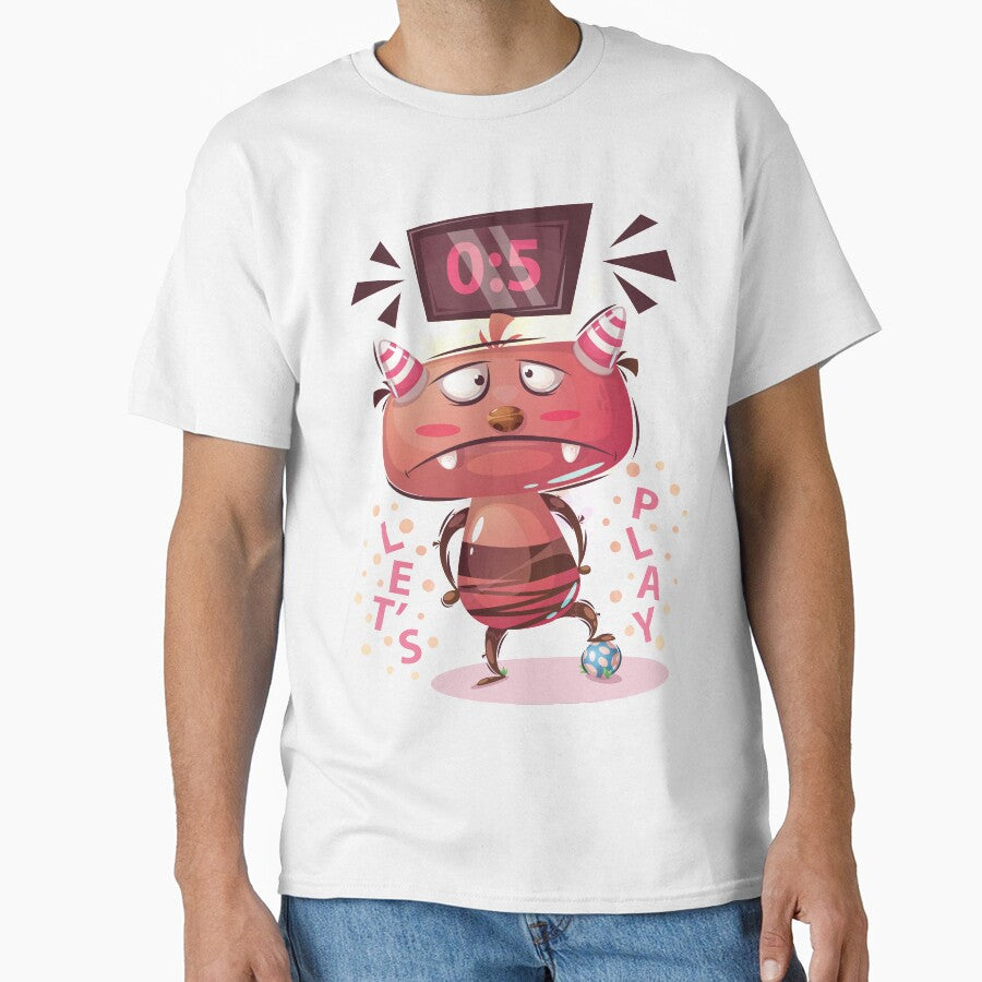 Pink Monster Let's Play Soccer by ProjectX23