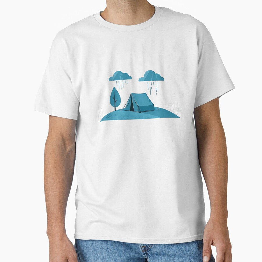 rain camping by JIGUWORLD T-Shirts, Hoodie, Sweatshirt | BlankRebels.com (Image 1)