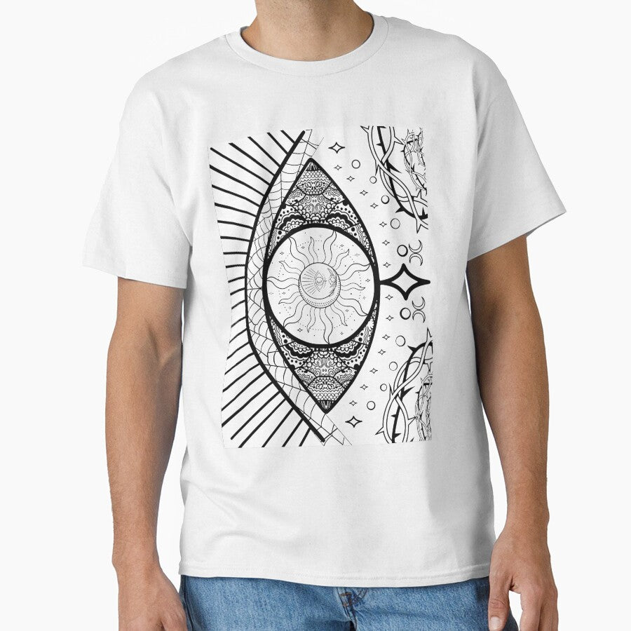 Sun Moon Third Eye Magic by LadyZodiac T-Shirts, Hoodie, Sweatshirt | BlankRebels.com (Image 1)