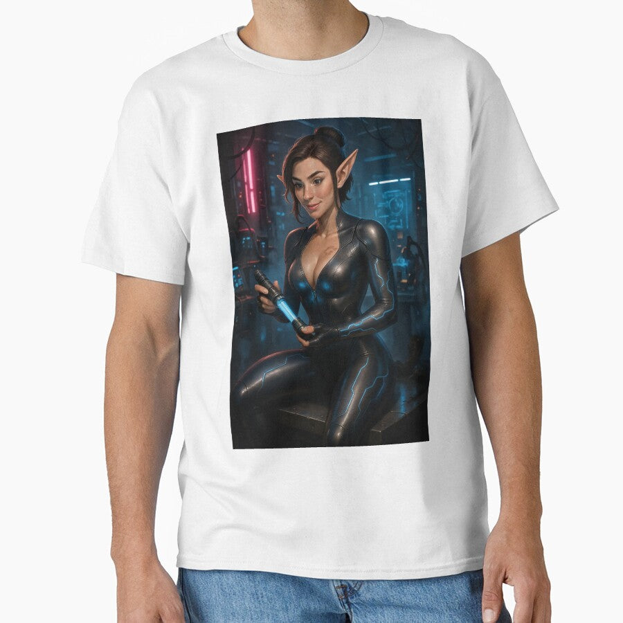 Fortana Valentina cybernetic suit glow rod by CathryneDelamort T-Shirts, Hoodie, Sweatshirt | BlankRebels.com (Image 1)