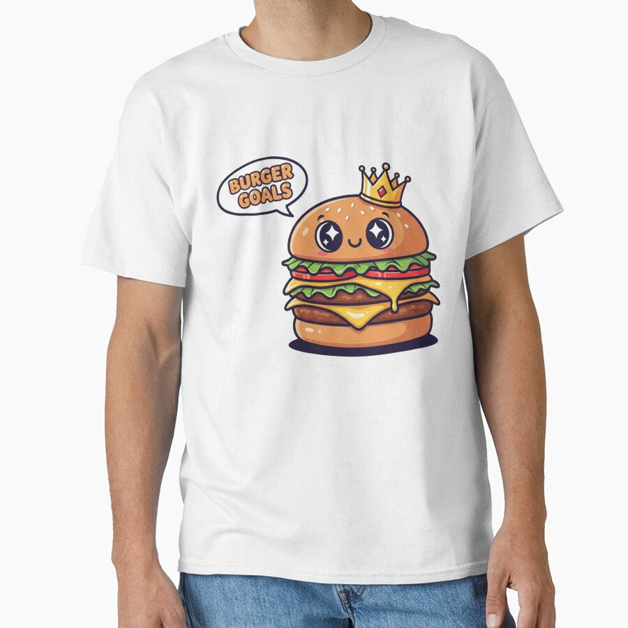 Cute $ Happy Burger King by NiluDigiStudio T-Shirts, Hoodie, Sweatshirt | BlankRebels.com (Image 1)