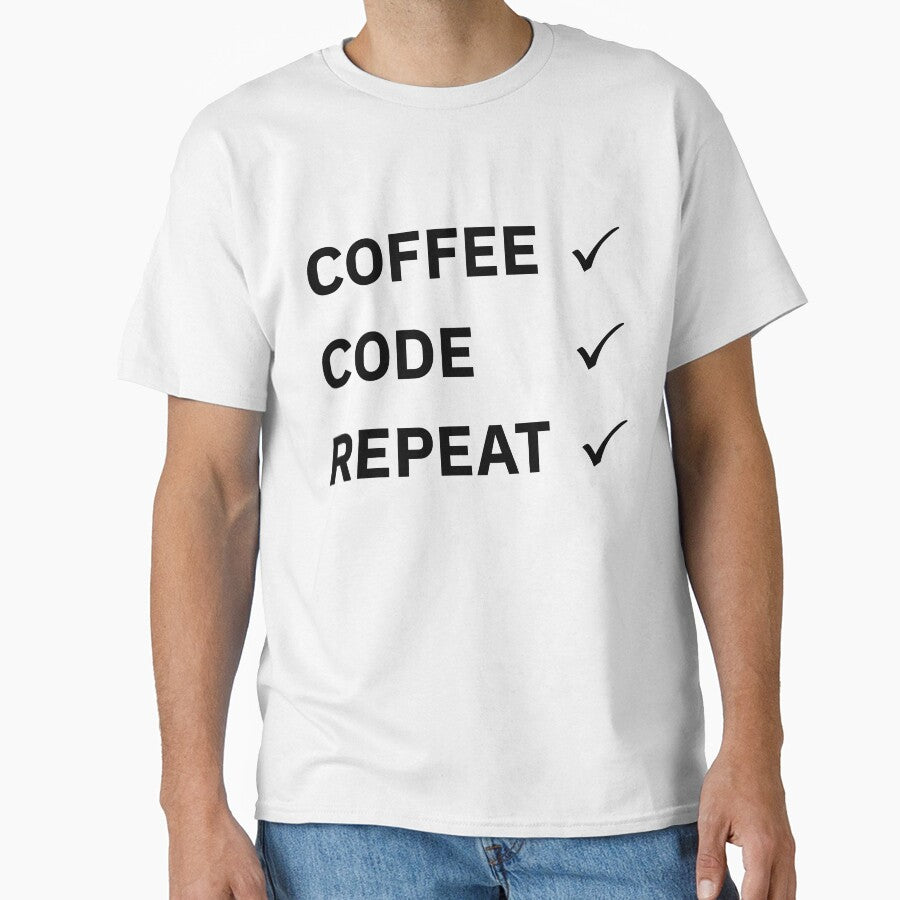 Copy of Coffee Code Repeat – Funny Programmer Coffee Coding Quote by p-frosty-design T-Shirts, Hoodie, Sweatshirt (Image 1)