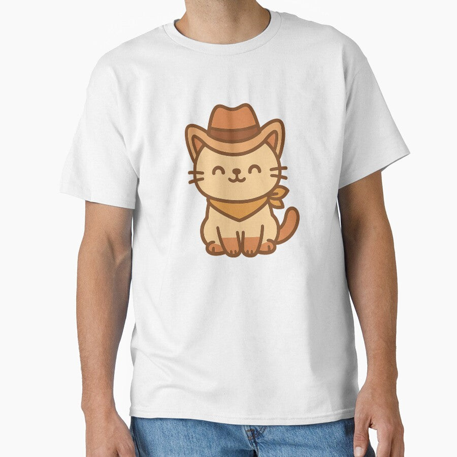 Cowboy Cat Yeehaw by mav7designs T-Shirts, Hoodie, Sweatshirt | BlankRebels.com (Image 1)