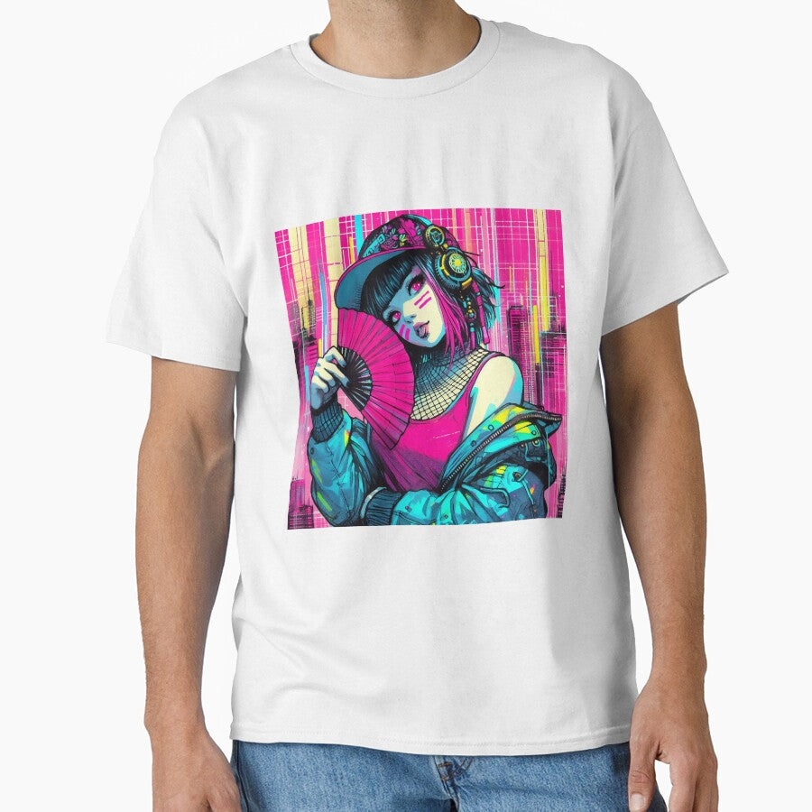 Cyberpunk Girl Fan T-Shirts, Hoodie, Sweatshirt