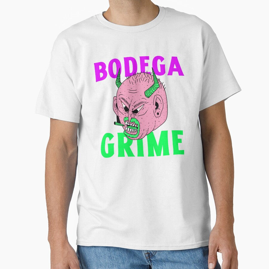 Bodega Grime Nihilist Absurd Silly Dark Humor T-Shirt by StudioTVDinners