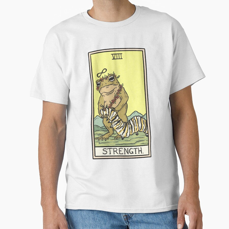 Strength Toad Tarot by Jewelia Howard T-Shirts, Hoodie, Sweatshirt | BlankRebels.com (Image 1)