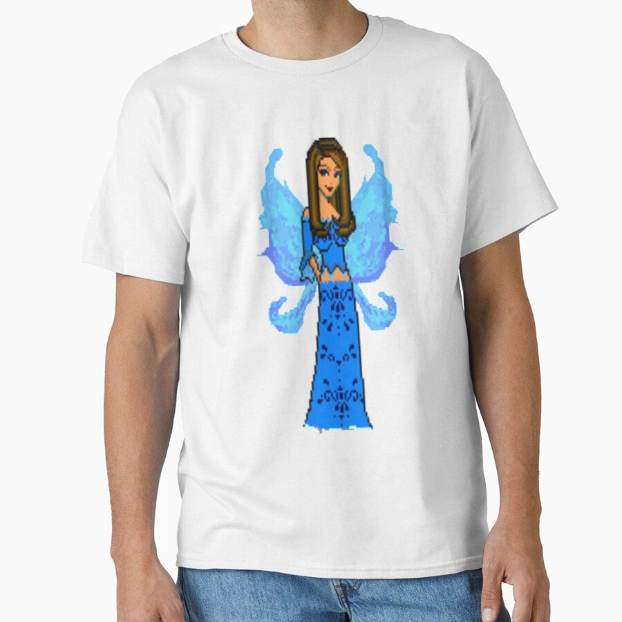 dollz mania pixelated doll 2000s brown hair pretty fairy by stickersbyro ☆ T-Shirts, Hoodie, Sweatshirt (Image 1)