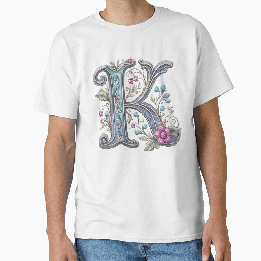 Belle Epoque Monogram K by Boddicca T-Shirts, Hoodie, Sweatshirt | BlankRebels.com (Image 1)