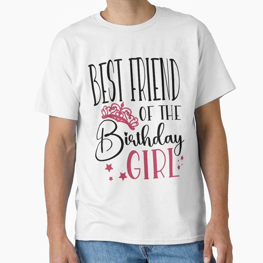 Family Matching Birthday Squad Best Friend of the Birthday Girl Birthday Squad Party Favors by mysticblvd... (Image 1)