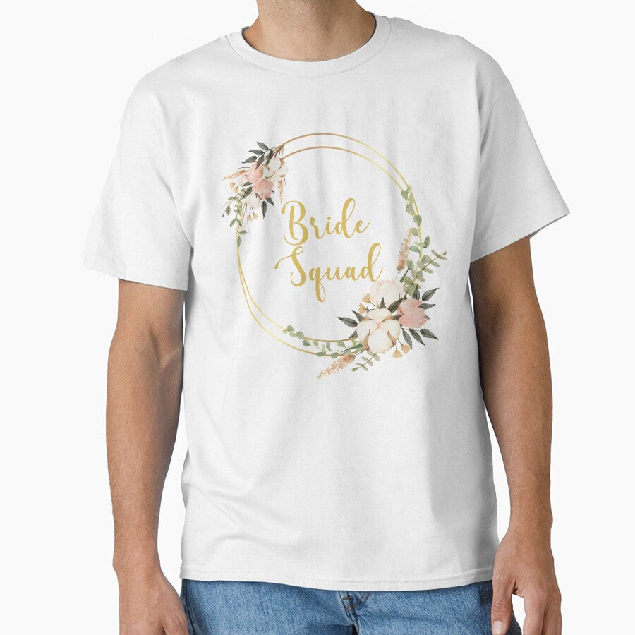 Bride Squad, Wedding Rehearsal, Autumn Wedding by DiensDesign T-Shirts, Hoodie, Sweatshirt | BlankRebels.com (Image 1)