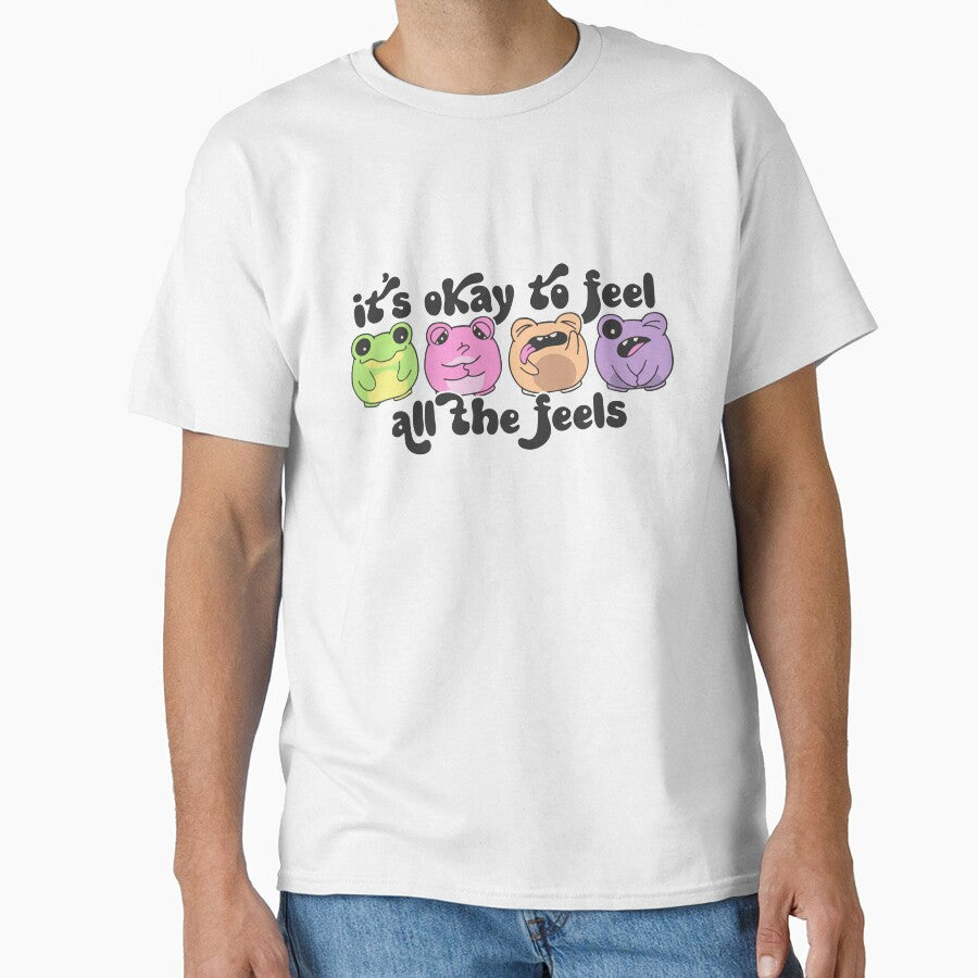 It's Okay To Feel All The Feels by BookWishEra T-Shirts, Hoodie, Sweatshirt | BlankRebels.com (Image 1)