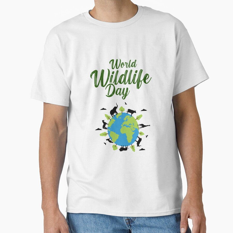 World Wildlife Day by ShopWearInspire T-Shirts, Hoodie, Sweatshirt | BlankRebels.com (Image 1)
