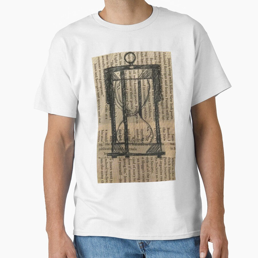 Steampunk Hourglass Collage by CherryCatDraws T-Shirts, Hoodie, Sweatshirt | BlankRebels.com (Image 1)