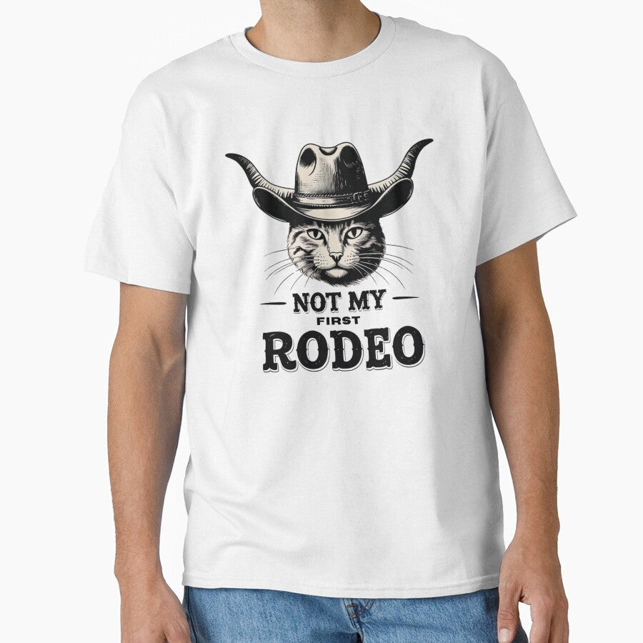 Not My First Rodeo Cat by BKDIGITALSHOP T-Shirts, Hoodie, Sweatshirt | BlankRebels.com (Image 1)