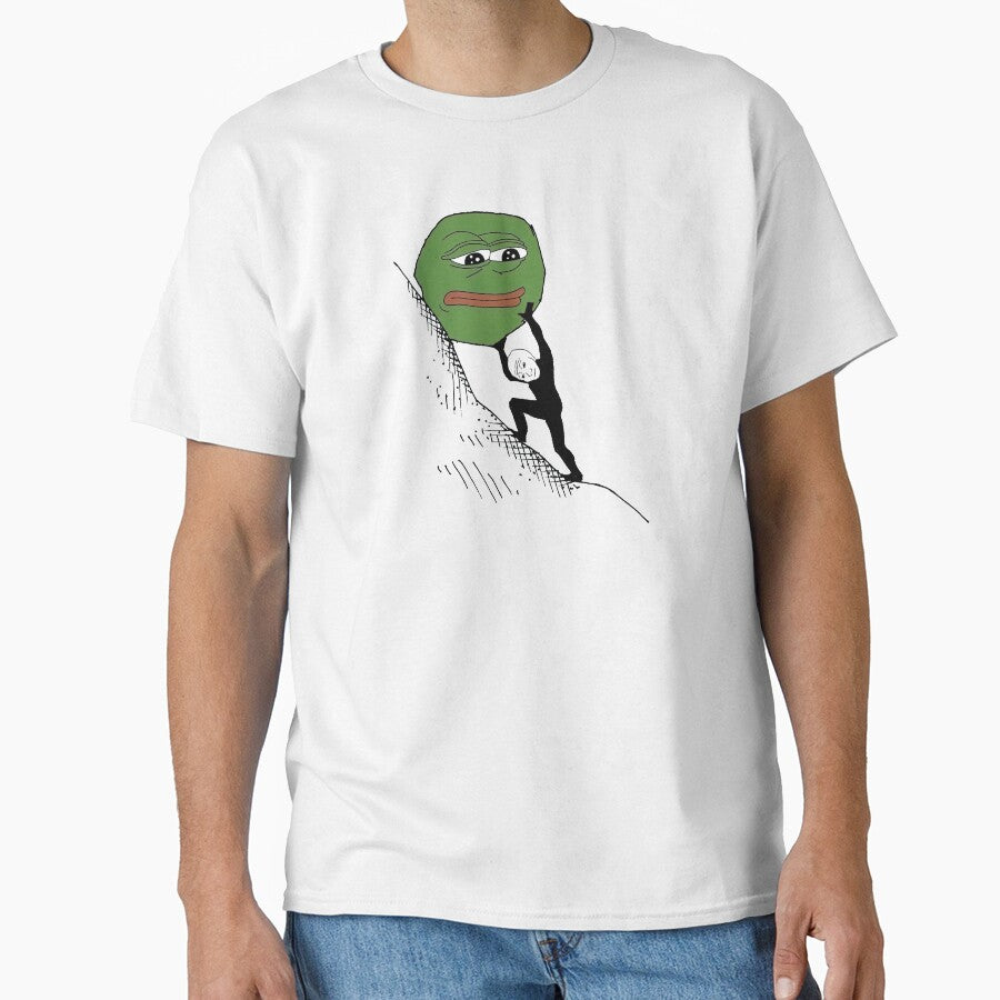 Wojak Pepe Sisyphus Meme T-Shirts, Hoodie, Sweatshirt