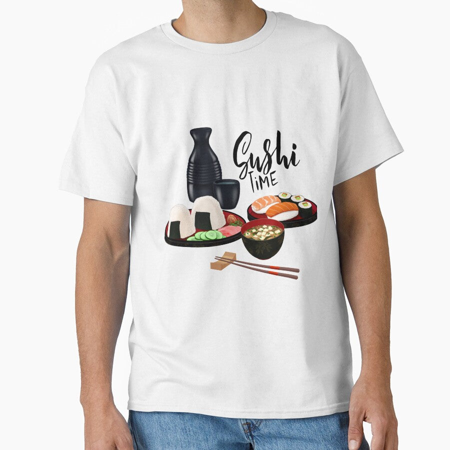 Sushi time! Lets go! by courtney petersen T-Shirts, Hoodie, Sweatshirt | BlankRebels.com (Image 1)