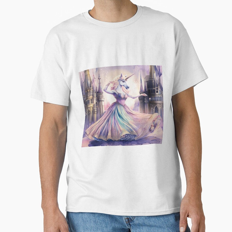 Elegant Unicorn in a Masquerade Ball by Collection de trésors T-Shirts, Hoodie, Sweatshirt | BlankRebels.com (Image 1)