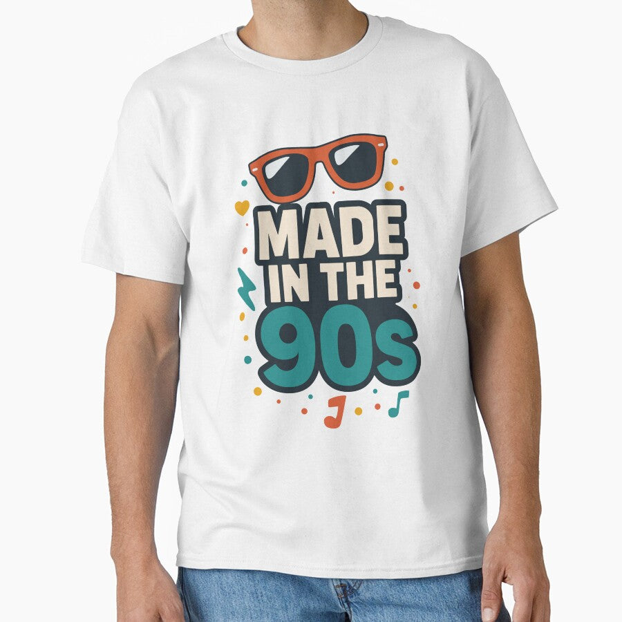 Made in the 90s Retro Graphic Art. by alik7 T-Shirts, Hoodie, Sweatshirt | BlankRebels.com (Image 1)