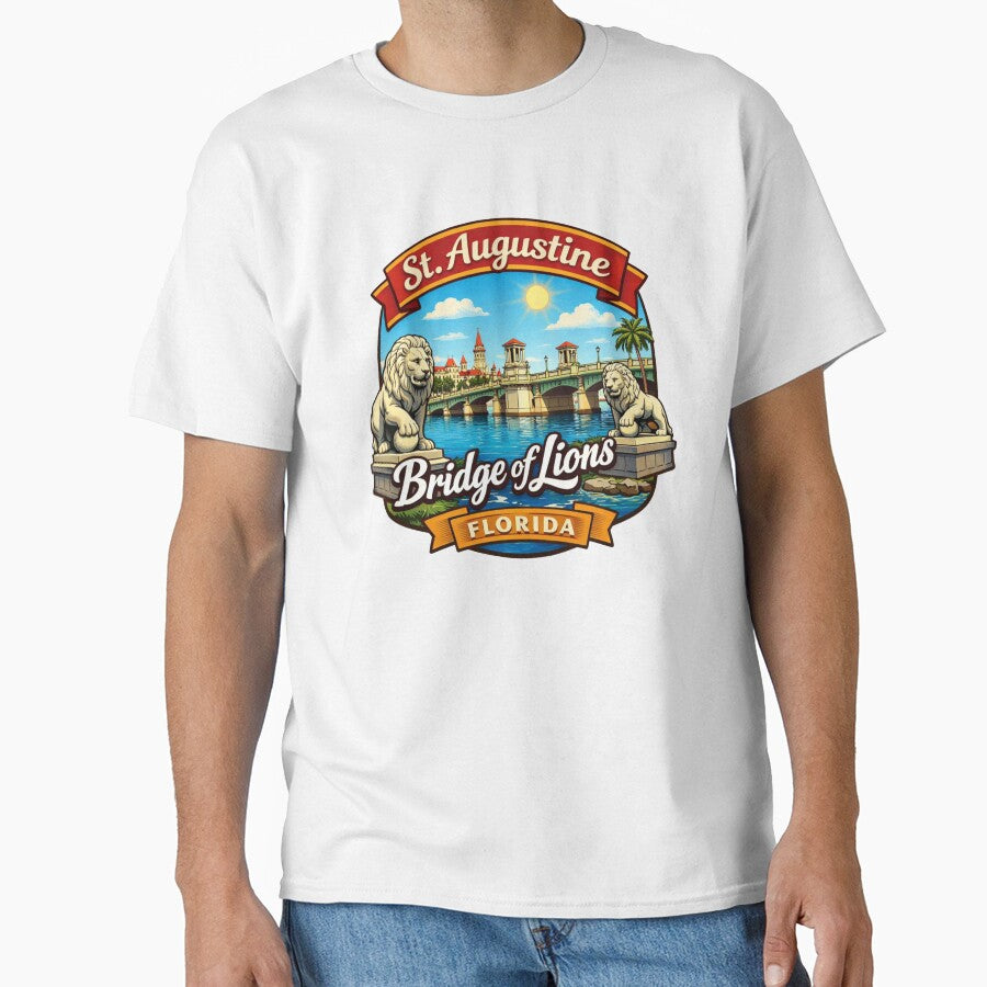 St. Augustine Bridge Lions Florida T-Shirts, Hoodie, Sweatshirt