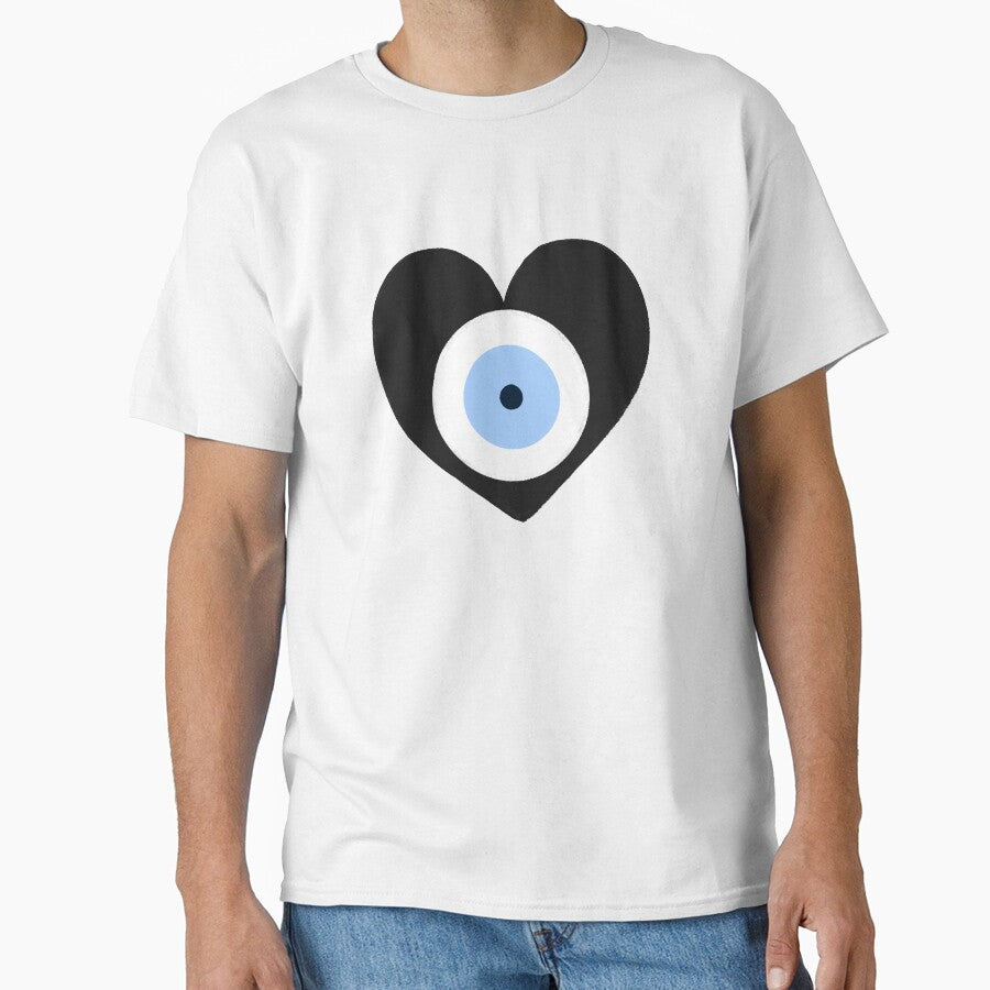 Black Heart Evil Eye by roseliax T-Shirts, Hoodie, Sweatshirt | BlankRebels.com (Image 1)