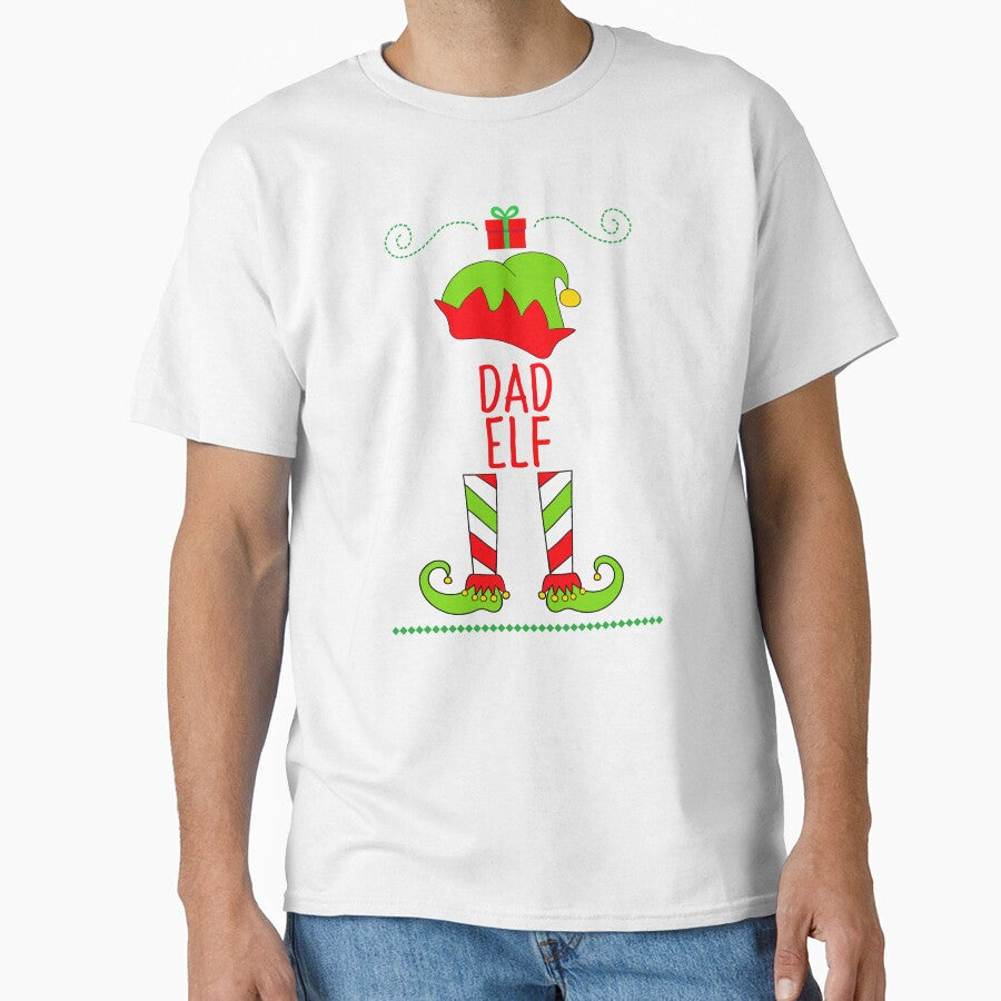 Elf Matching Dad by Sartoris Art T-Shirts, Hoodie, Sweatshirt | BlankRebels.com (Image 1)
