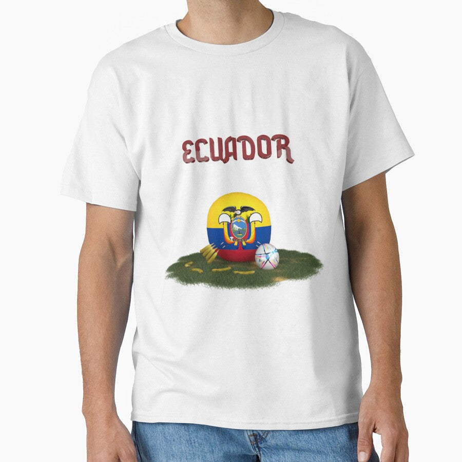 Ecuador Flag World Cup 2022 by Countryballs3D