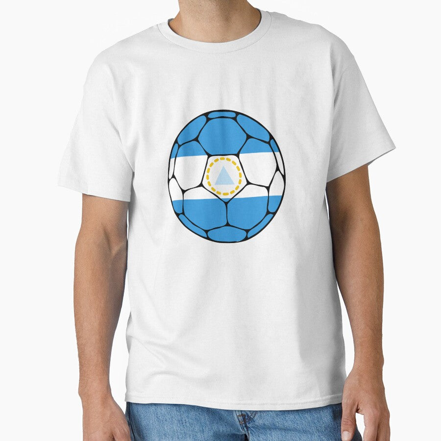 Nicaragua Soccer Ball by ehgraphics15