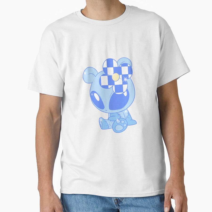 Flower Head Bear (blue) by gross-girl99 T-Shirts, Hoodie, Sweatshirt | BlankRebels.com (Image 1)